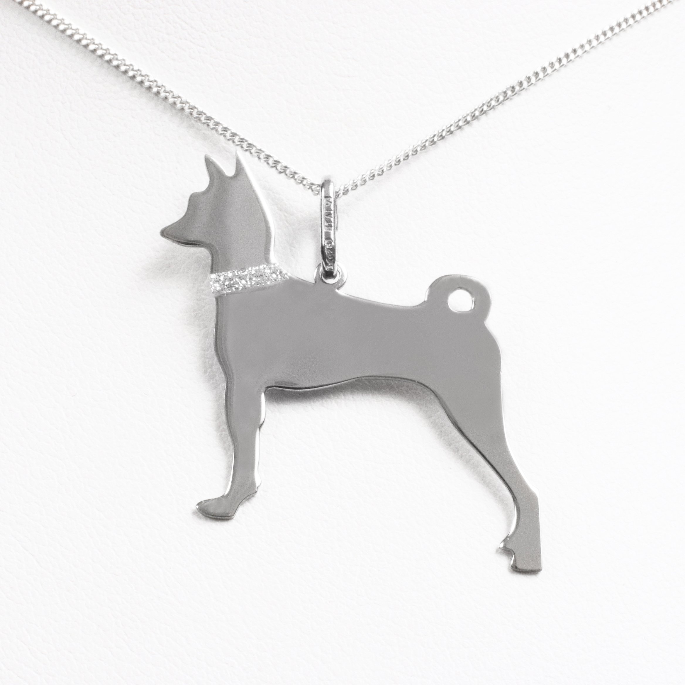 Sudraba kaklarota “Basenji”
